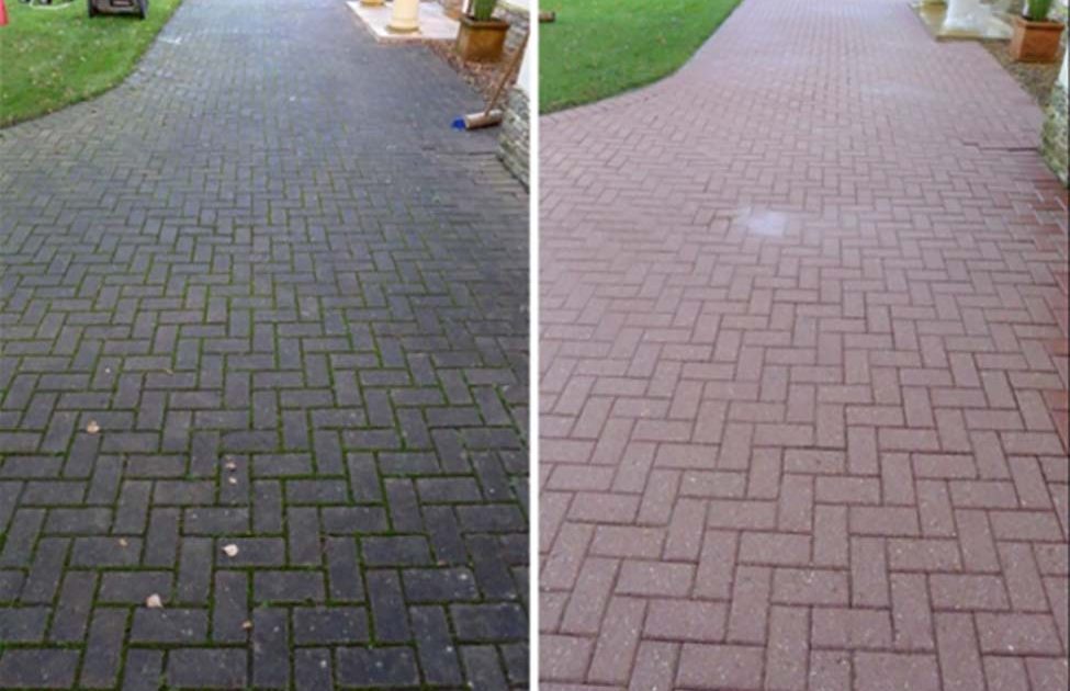 Patio and driveway cleaning services